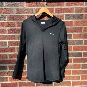 Columbia Black Thermal Long Sleeve Hoodie